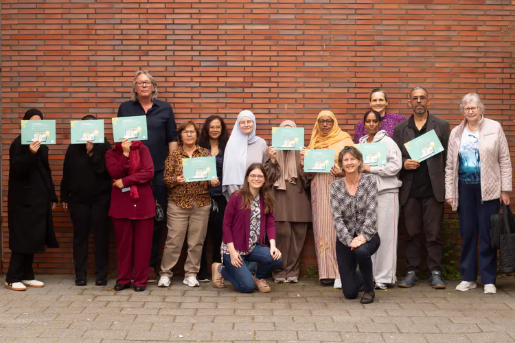 De cursisten krijgen allemaal een echt diploma.